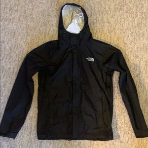 North Face black windbreaker/rain jacket